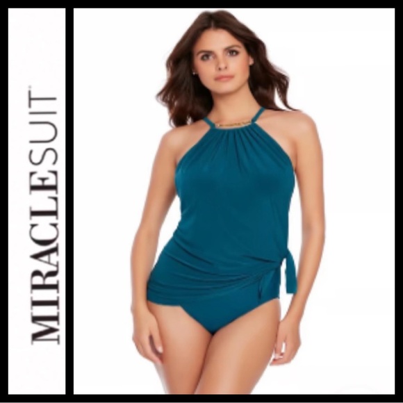 NWT Magicsuit Baltic Blue Parker Swimsuit - Picture 3 of 11